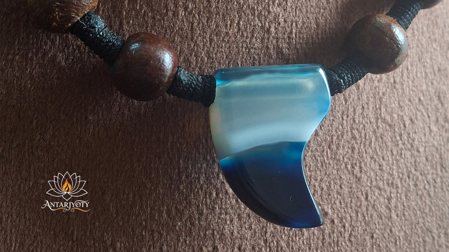 Tribal Stone Claw Pendant