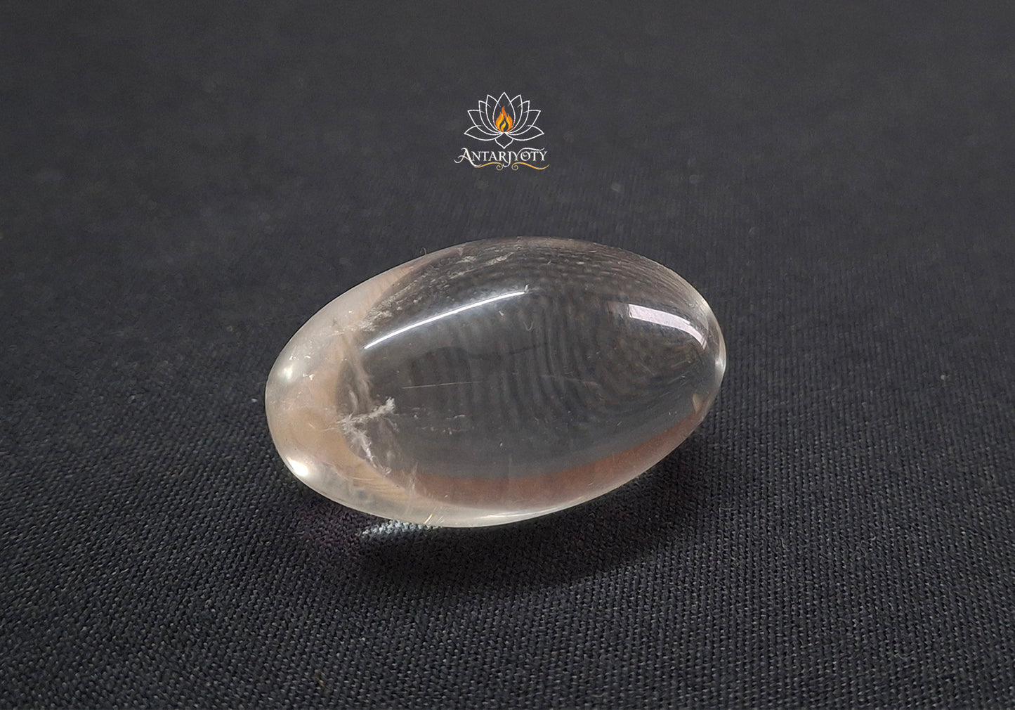 Natural Sphatik Shaligram (Sphatik Lingam)
