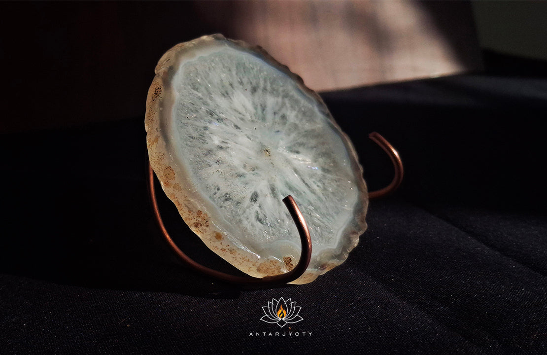 Rare White Crystal Slab