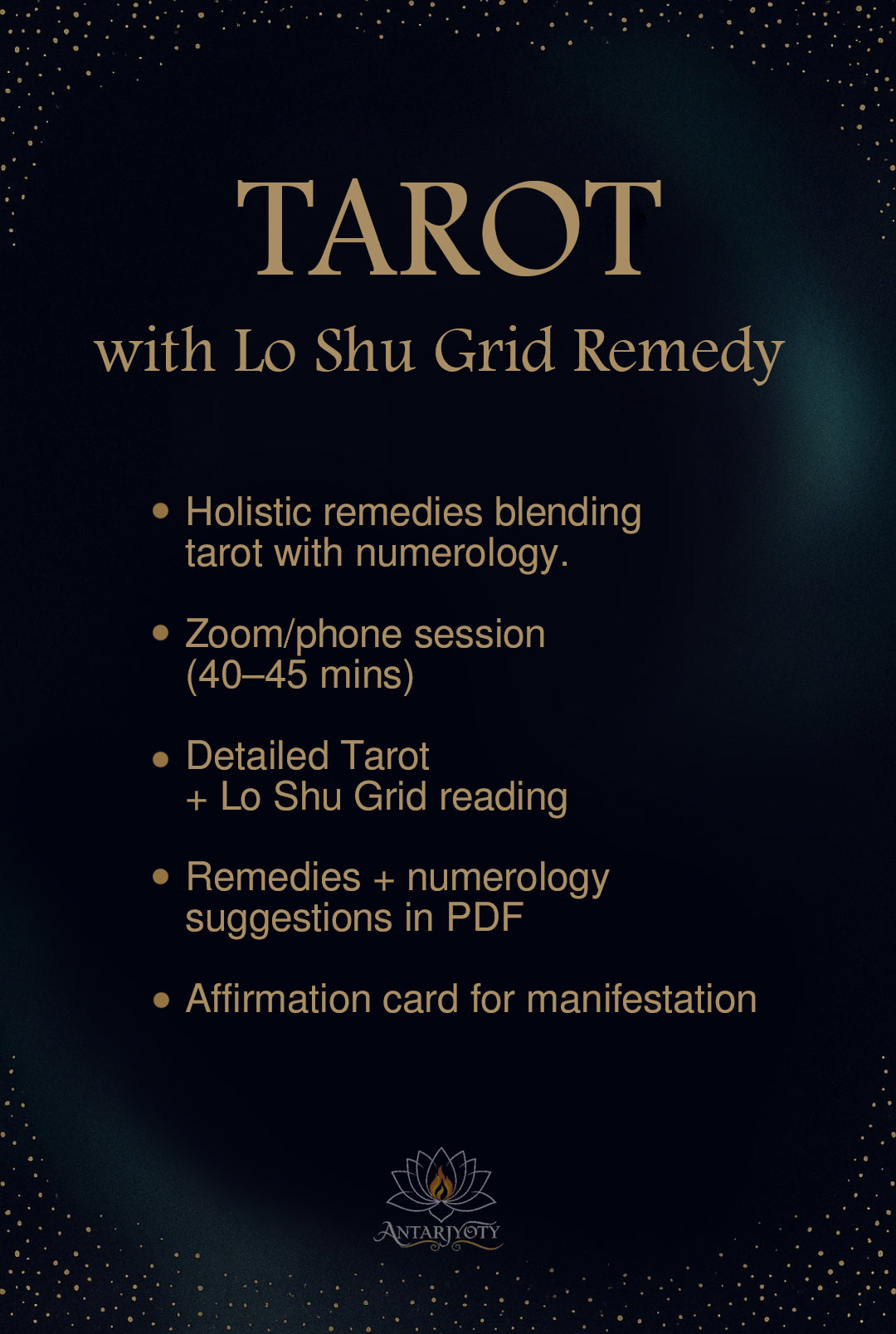 Tarot with Lo Shu Grid Remedy