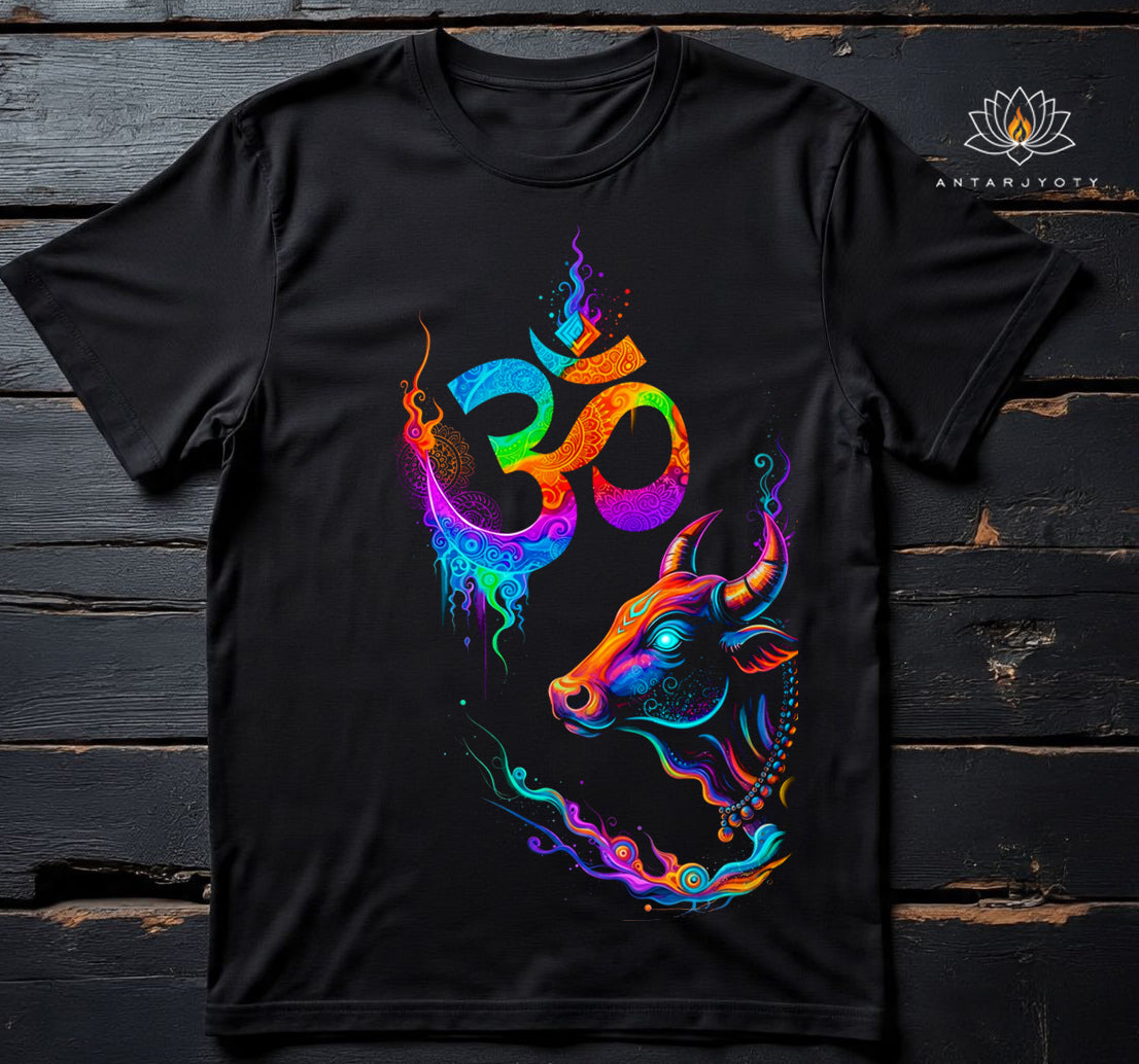 Om Nandi T shirt