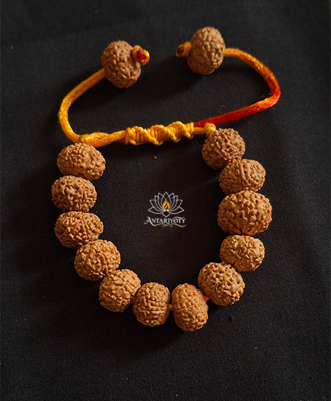 8 Mukhi Rudraksha Bracelet With Certification