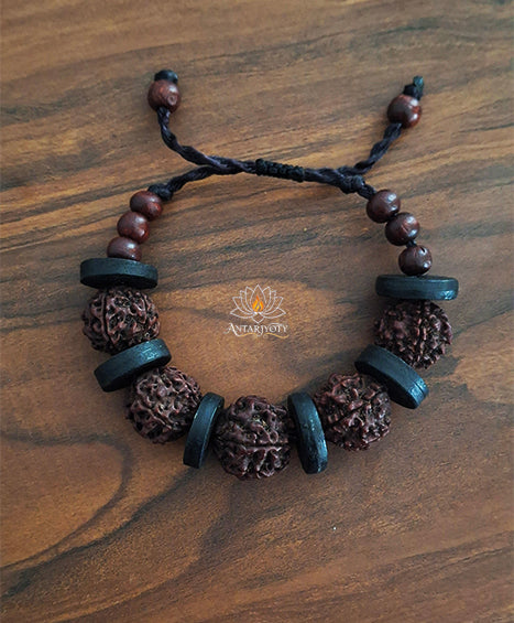 5 mukhi Rudraksha Bracelet