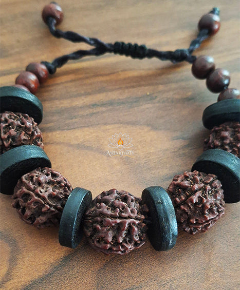 5 mukhi Rudraksha Bracelet