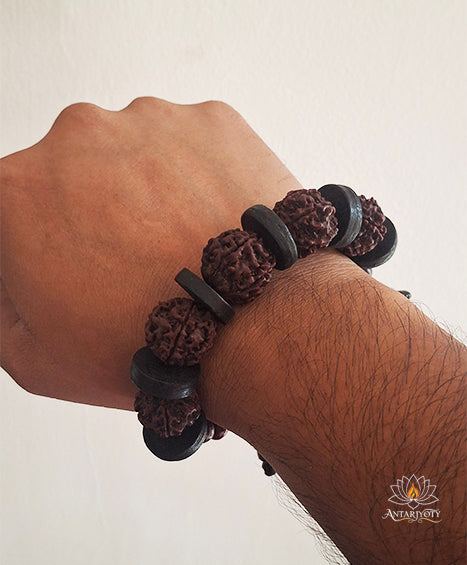 5 mukhi Rudraksha Bracelet