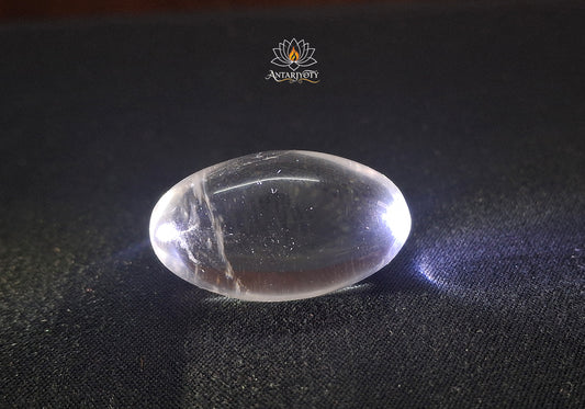Natural Sphatik Shaligram (Sphatik Lingam)
