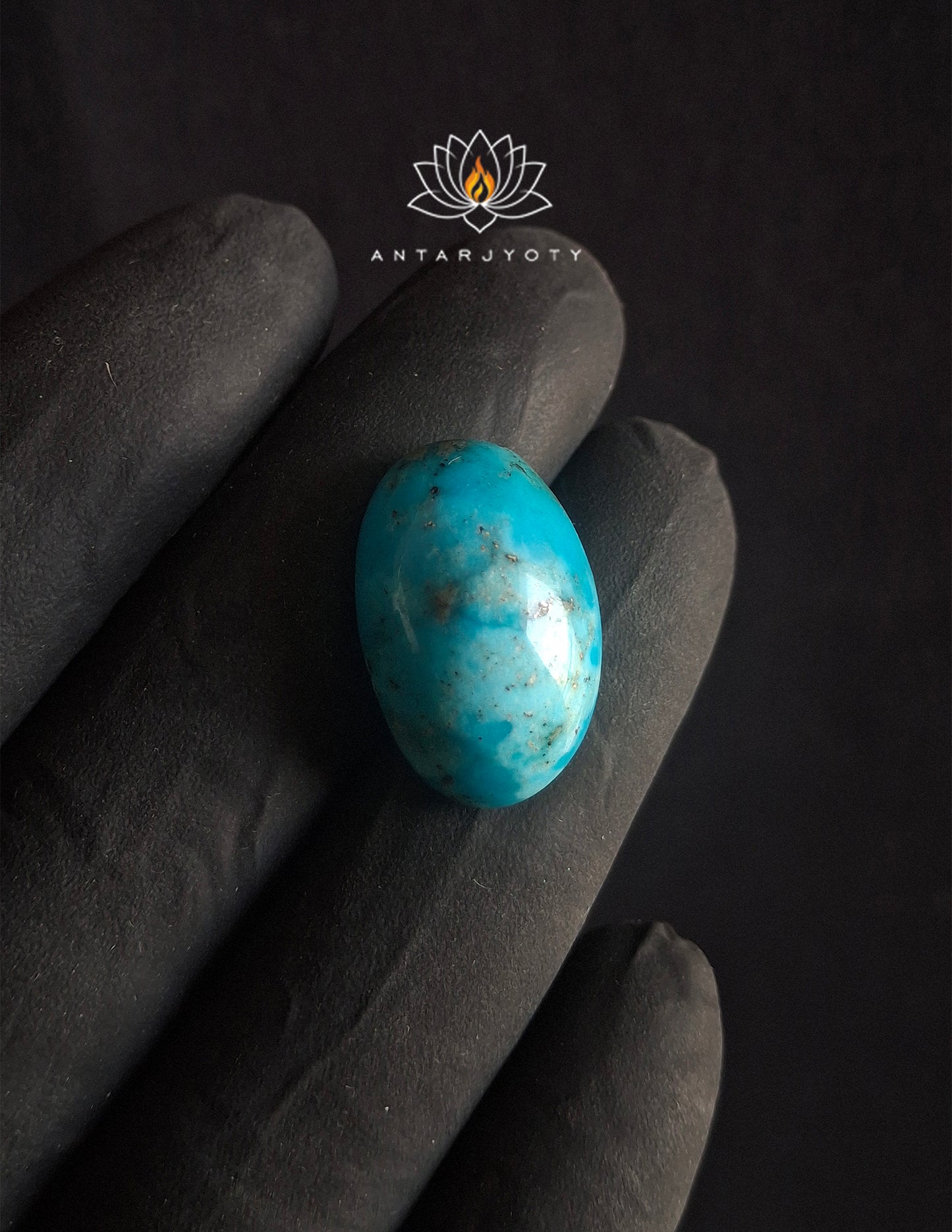 Turquoise (Irani Firoza) 4.57 Gm (22.85 Carat)