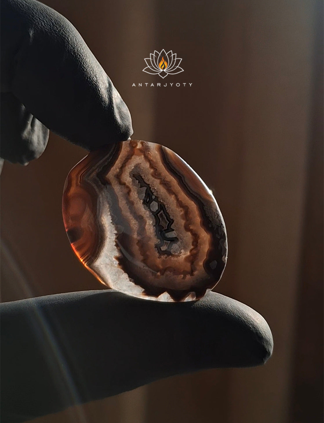 Rare Agate Stone Cabochon