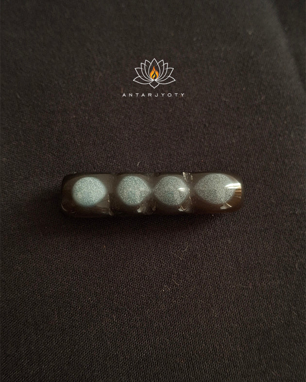 4 Eye Natural Agate Stone