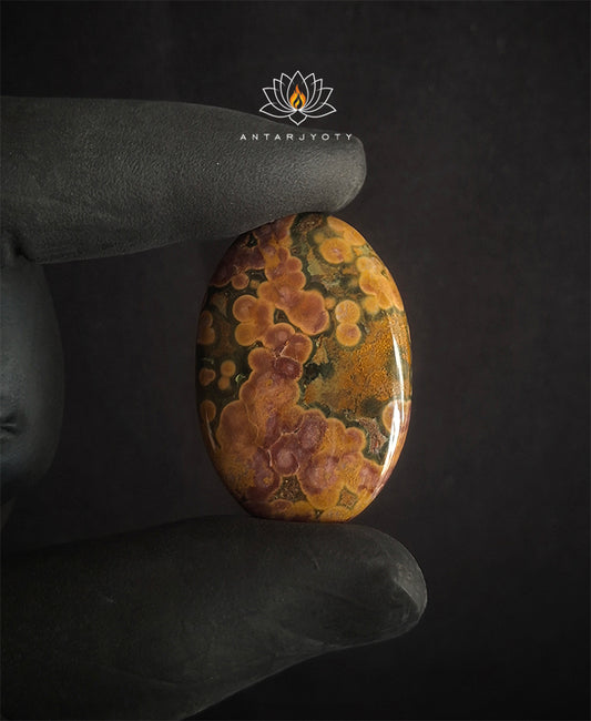 Rare Pattern Ocean Jasper Stone