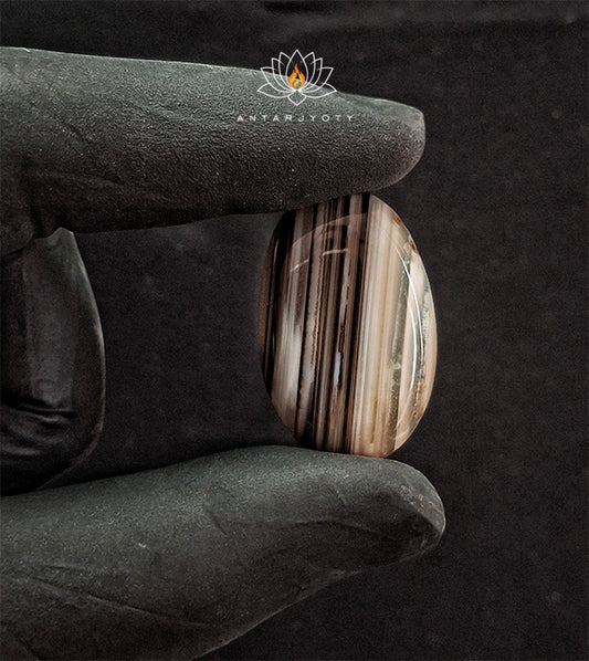 Black Striped Agate (Sulemani Hakik)
