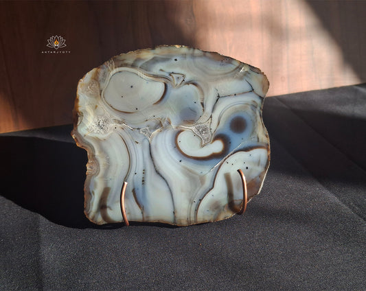 Natural Crystal Slab (Rare Pattern)