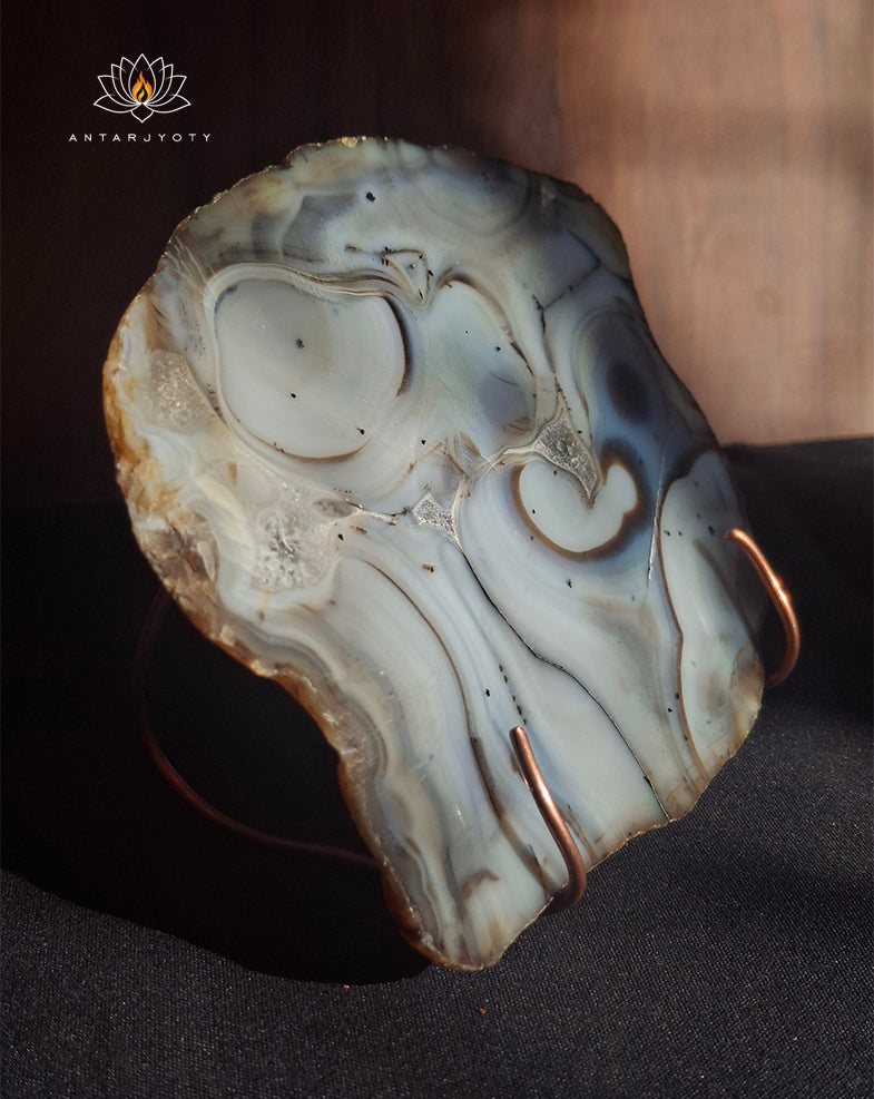 Natural Crystal Slab (Rare Pattern)
