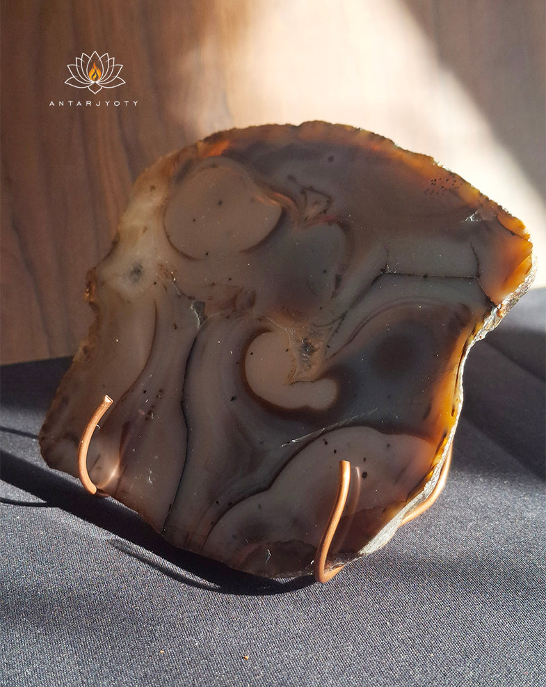 Natural Crystal Slab (Rare Pattern)