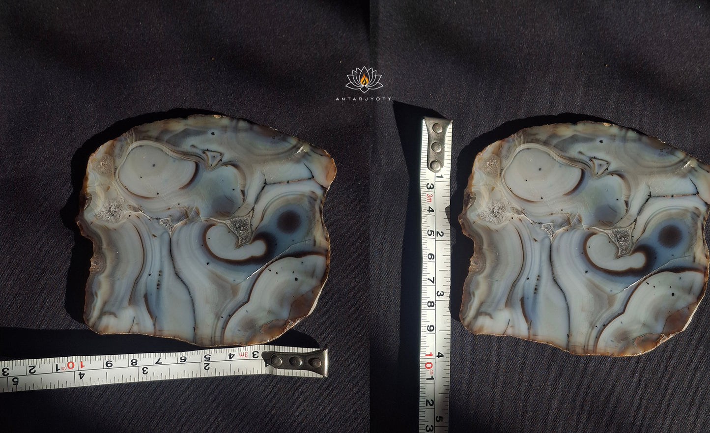 Natural Crystal Slab (Rare Pattern)