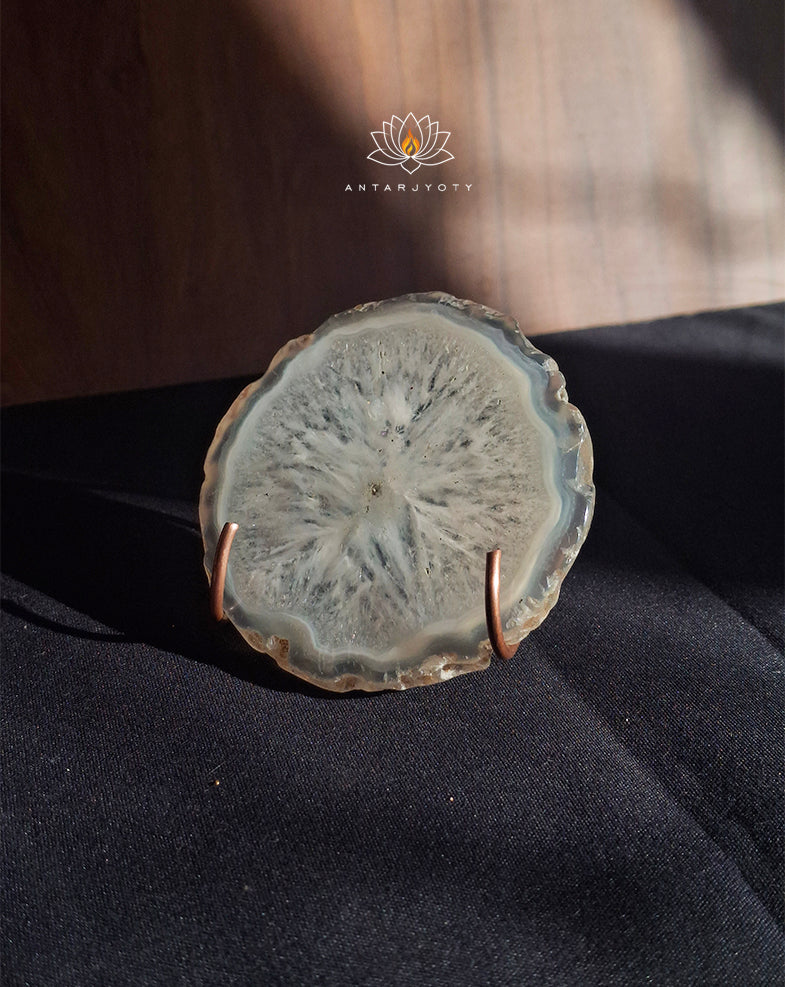 Rare White Crystal Slab