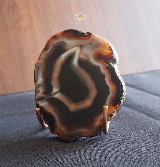 Natural Agate Crystal Slab