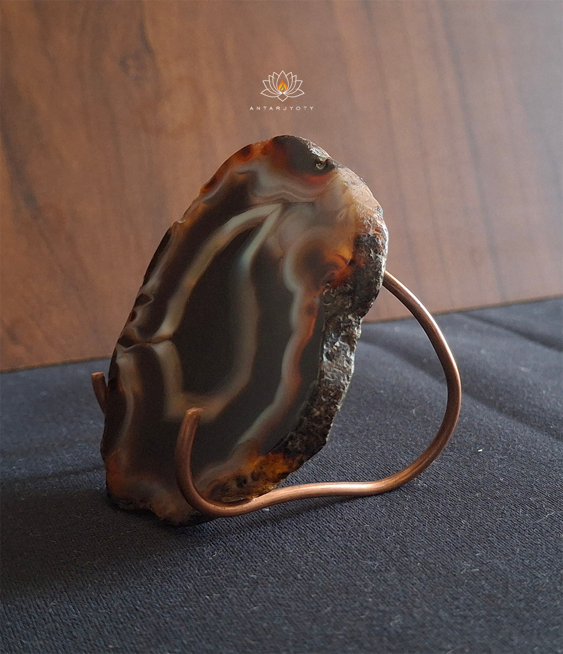 Natural Agate Crystal Slab