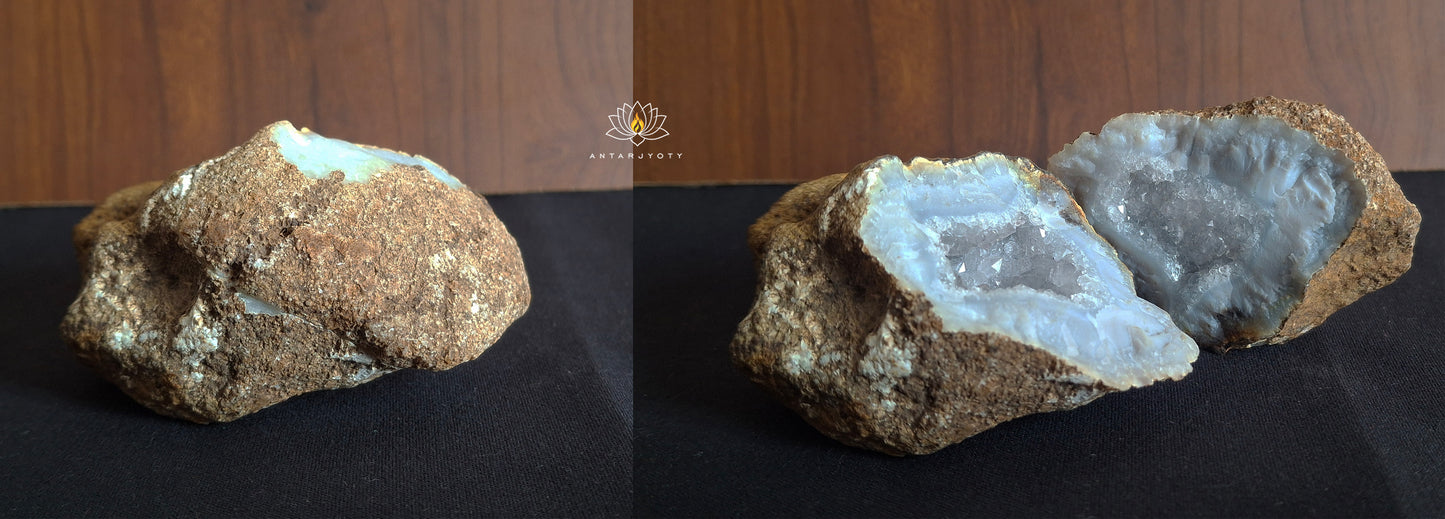 Natural Crystal Geode