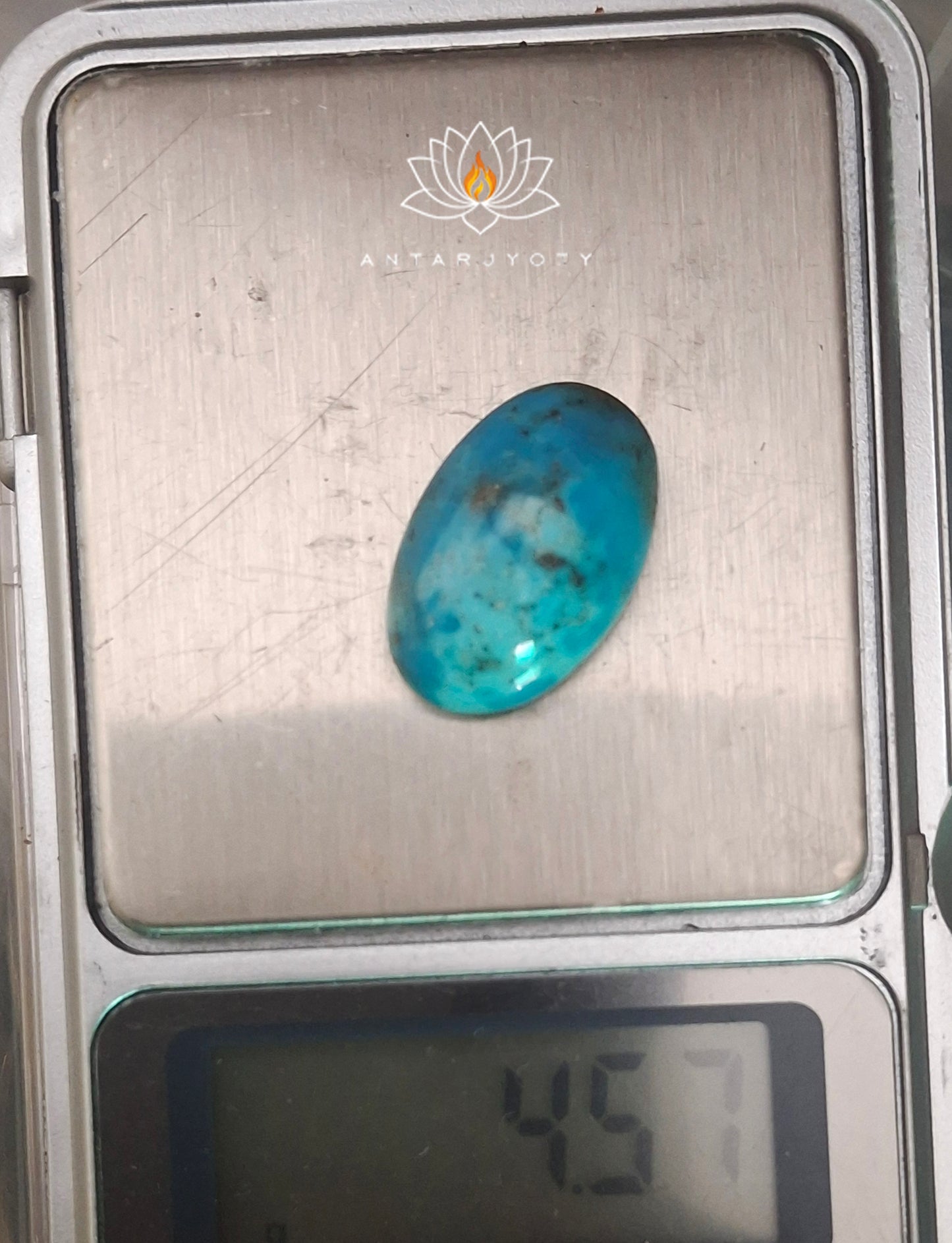 Turquoise (Irani Firoza) 4.57 Gm (22.85 Carat)