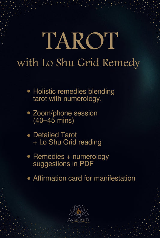 Tarot with Lo Shu Grid Remedy