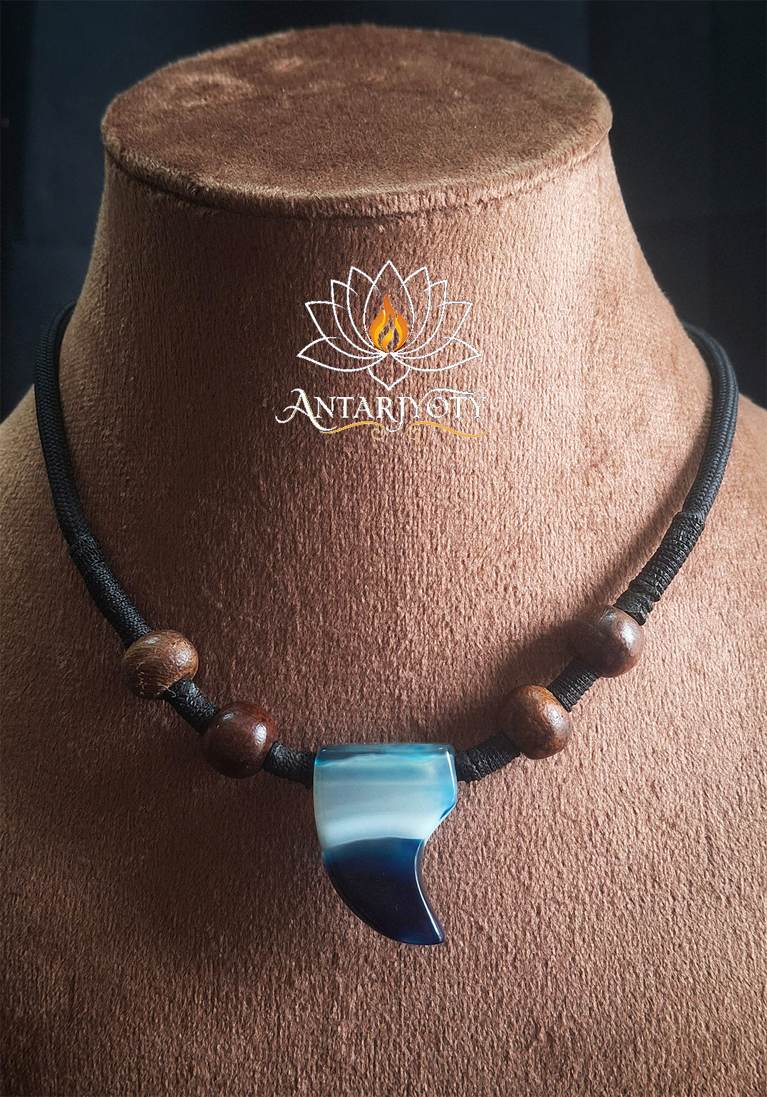 Tribal Stone Claw Pendant