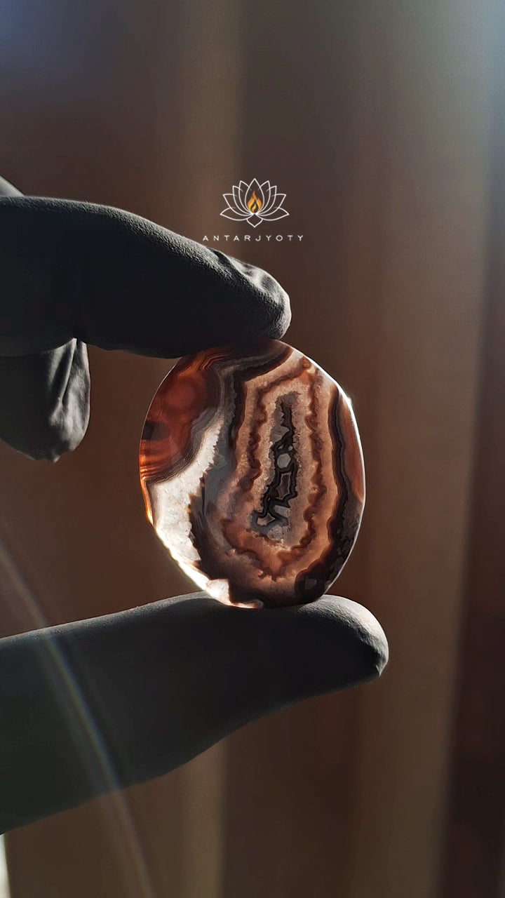 Rare Agate Stone Cabochon