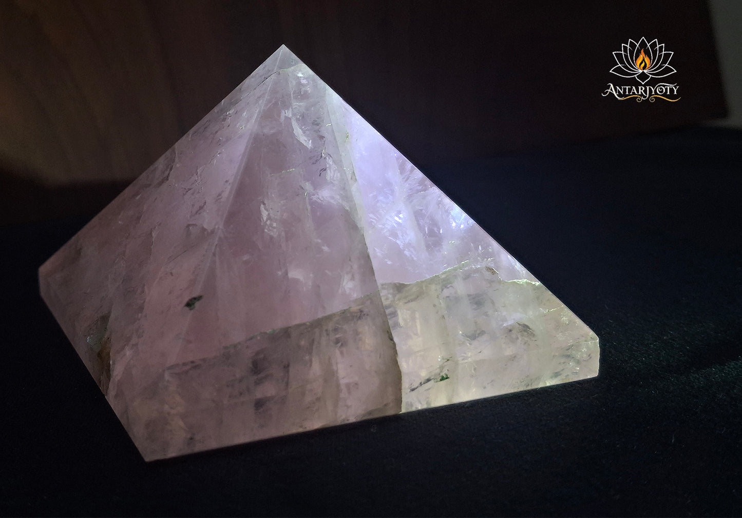 Rose Quartz Pyramid